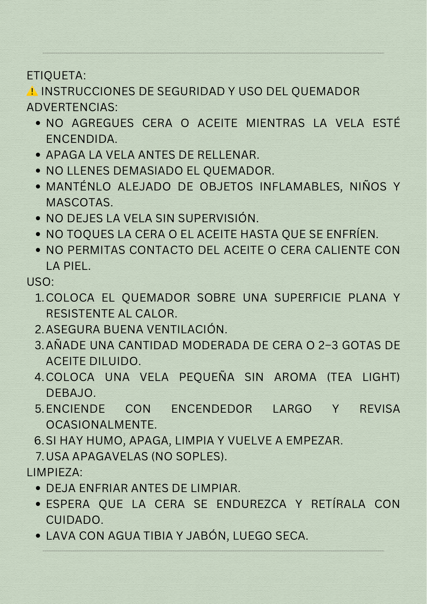 Casa del Pino - Ceramic Wax Melter