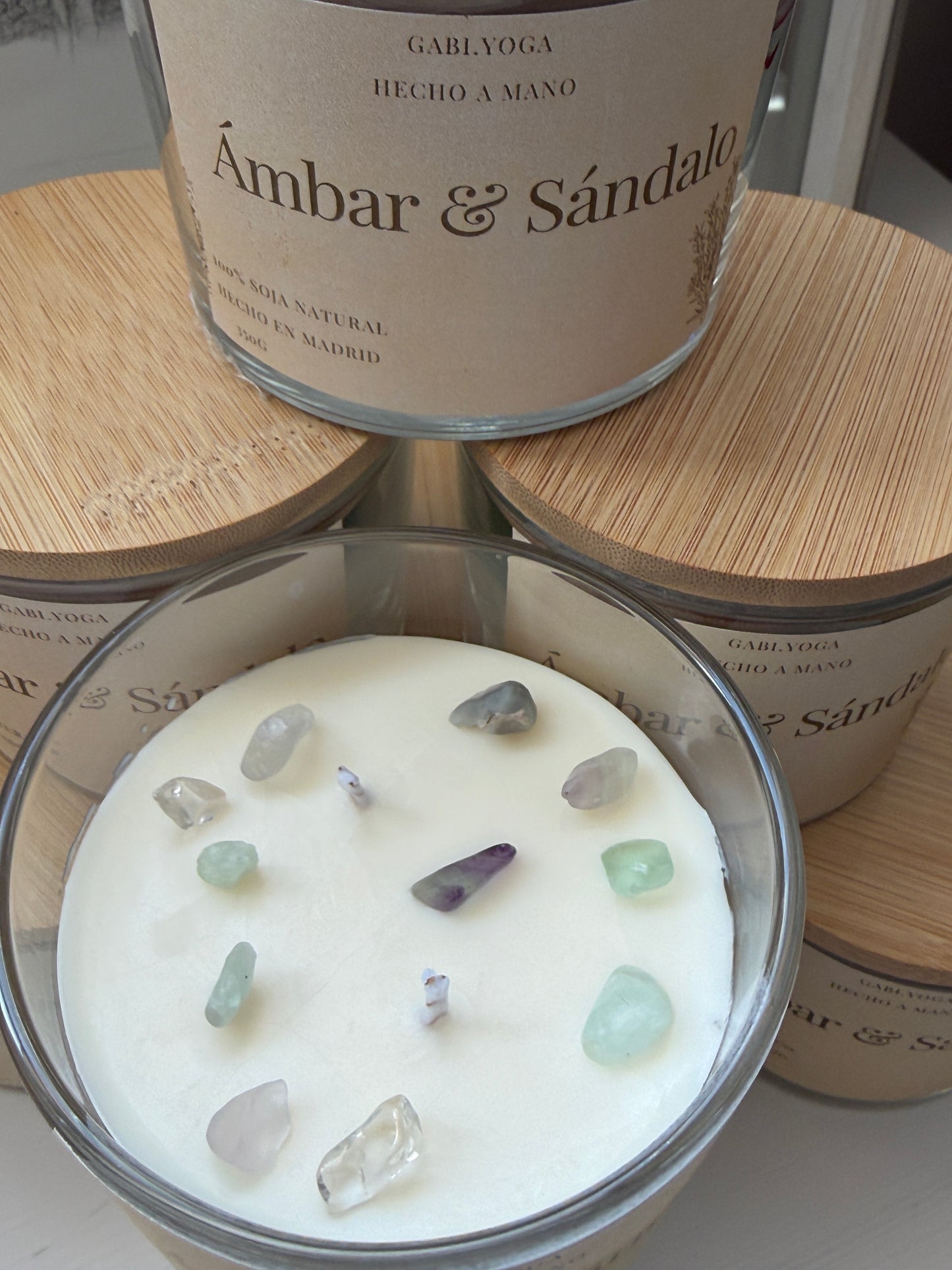 Quartz Crystal Candle Collection