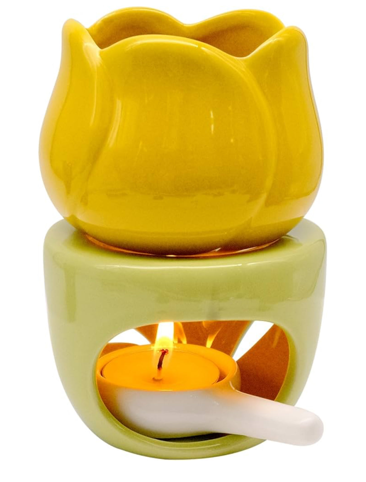Aroma en Flor - Yellow Tulip Wax & Oil Burner