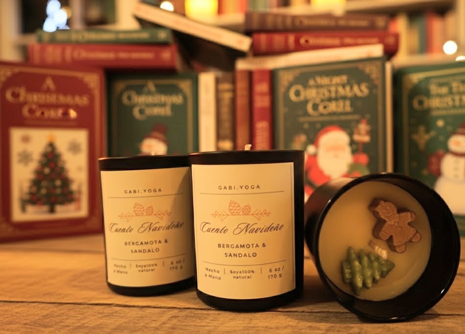Cuento de Navidad - Handmade Christmas Candle