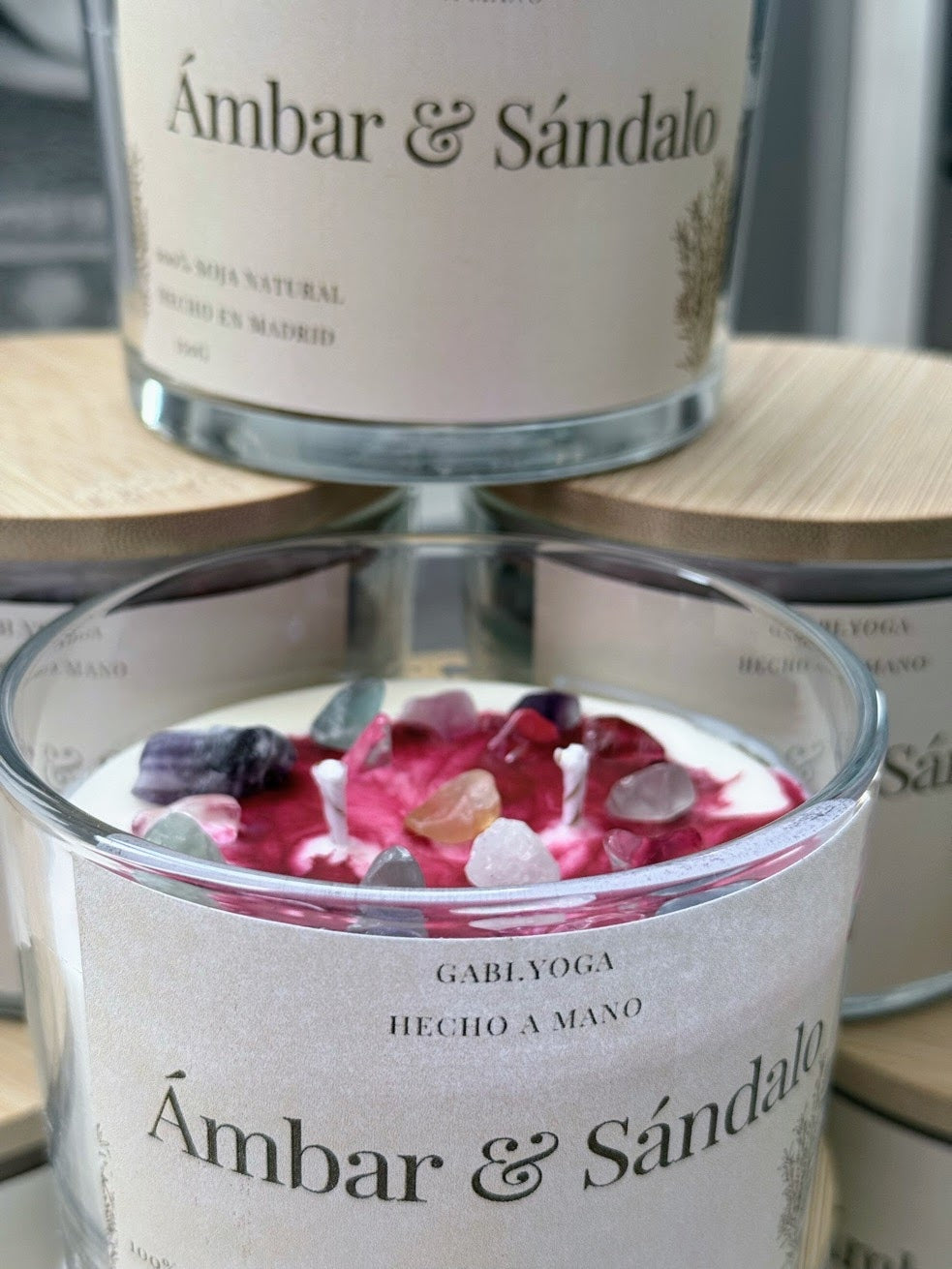 Quartz Crystal Candle Collection