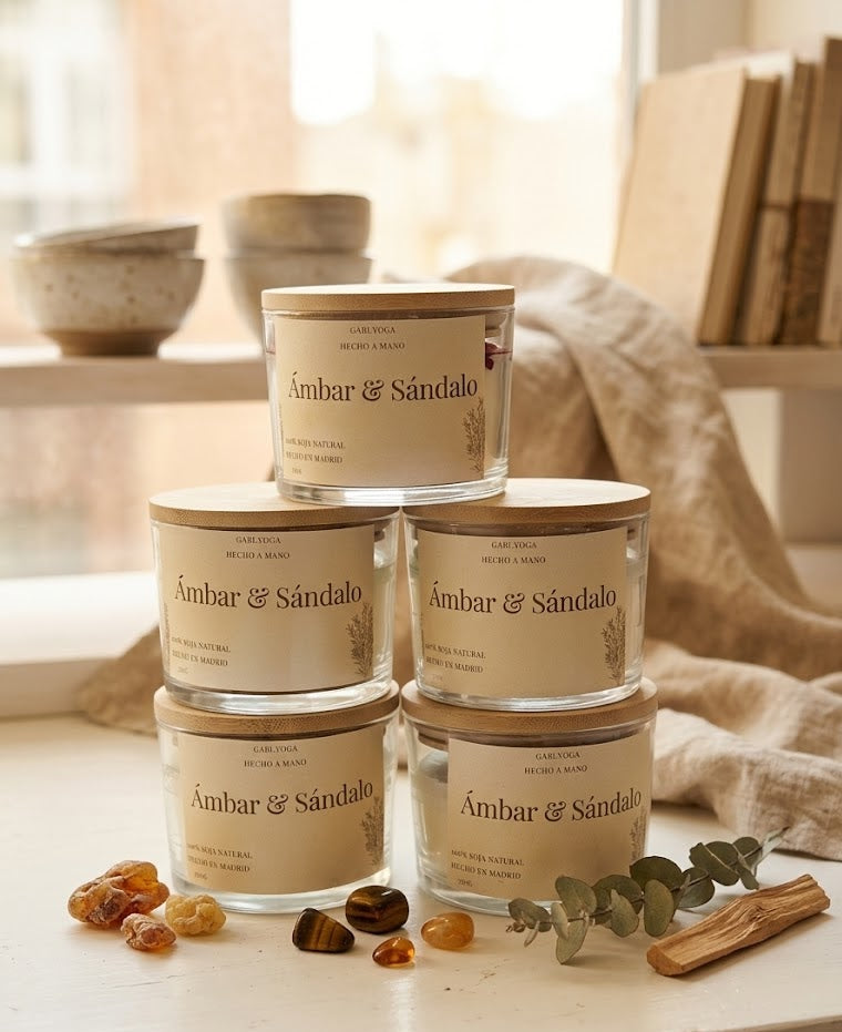 Quartz Crystal Candle Collection